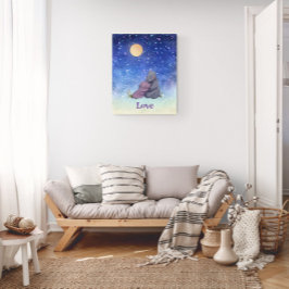 愛するベビーヒポポタモスとその母 ポスター