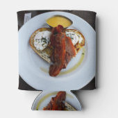 愛するベーコンと卵がパンを聞く。 缶クーラー (裏面)