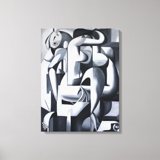 愛するペットのメモリアルキャンバス - オーダーメイドギャラリー キャンバスプリント (正面)