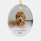 愛するペットの思い出の陶器のオーナメント セラミックオーナメント (右)