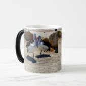 愛するペリカン モーフィングマグカップ (正面左)