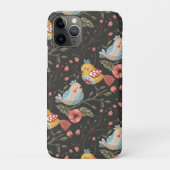 愛するボホ鳥の花柄 Case-Mate iPhoneケース (裏)