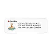 愛するボート ラベル (正面)