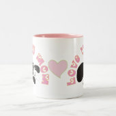 愛するママのマグカップ ツートーンマグカップ (中央)