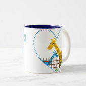 愛するママのマグカップ ツートーンマグカップ (正面右)
