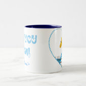 愛するママのマグカップ ツートーンマグカップ (中央)