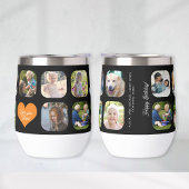 愛するママ写真コラージュパーソナライズされたブラック