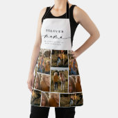 愛するママ母ハッピー母の日フォトコラージュ エプロン (インサイチュ)