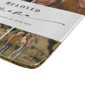 愛するママ母ハッピー母の日フォトコラージュ カッティングボード (角)