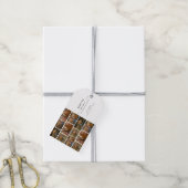 愛するママ母ハッピー母の日フォトコラージュ ギフトタグ (より糸付き)