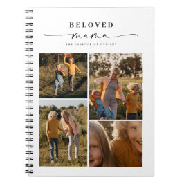 愛するママ母ハッピー母の日フォトコラージュ ノートブック