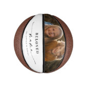 愛するママ母ハッピー母の日フォトコラージュ ミニバスケットボール (縦)