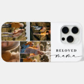 愛するママ母ハッピー母の日フォトコラージュ Case-Mate iPhoneケース (裏面 (横))