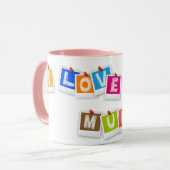 愛するママ マグカップ (正面左)