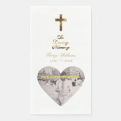 愛するメモリでゴールデンクロスハートの形状フォトPa (正面)