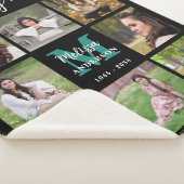 愛するメモリでパーソナライズ8写真メモリアル シェルパブランケット (3/4)