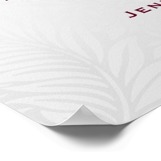 愛するメモリで赤ピンクのフローラ写真へようこそ ポスター (角)