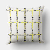 愛するメモリクロス黄色の悔やみや弔慰枕 クッション (裏面)