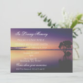 愛するメモリメモリアルサービスサンセットレイクインビ 招待状 (スタンド正面)