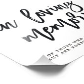 愛するメモリーサインでサイズを選択ブラシ フォトプリント            (角)