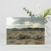 愛するメモリーサービス招待状山嵐 招待状 (スタンド正面)