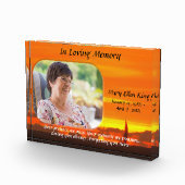 愛するメモリーセーリングボートサンセット1300 フォトブロック (右)