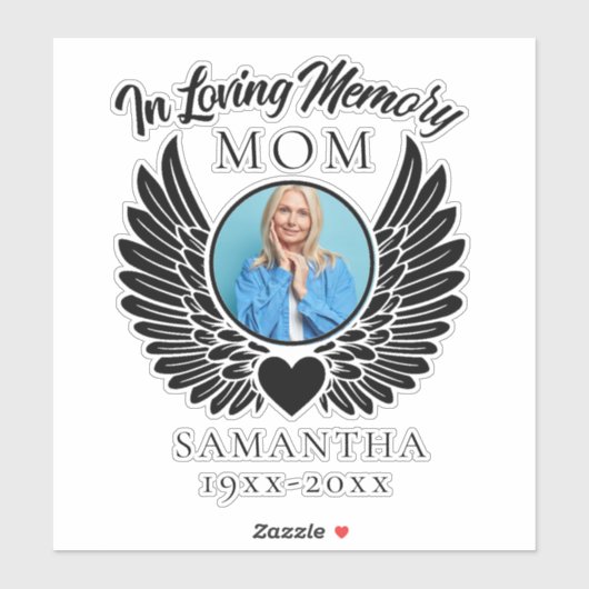 愛するメモリーママの車カスタムのデカール シール (シート)