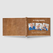 愛するメモリ内3 Photo Leather Funal ゲストブック (全面)