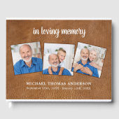 愛するメモリ内3 Photo Leather Funal ゲストブック (正面)