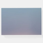 愛するメモリ写真のソフトサンライズ ゲストブック (裏面)