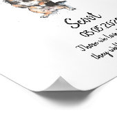 愛するメモリChihuahuaメモリアルペット、犬のプリント ポスター (角)