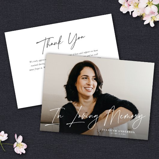 愛するモダン記憶の記念写真カードで 招待状