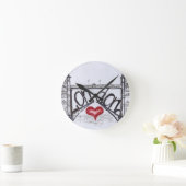 愛するロンドン ラウンド壁時計 (ホーム)