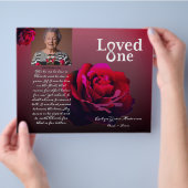 愛するワン・レッド・ローズ記念祭典計画 チラシ (手)