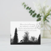 愛する一人のグリーティングカードの愛する記憶で 招待状 (スタンド正面)