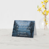 愛する一人のグリーティングカードの紛失を悲しむ カード (黄色い花)