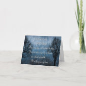 愛する一人のグリーティングカードの紛失を悲しむ カード (正面)