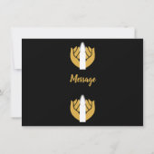 愛する一周忌のはがきを覚える (裏面)