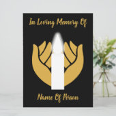 愛する一周忌のはがきを覚える カード (スタンド正面)