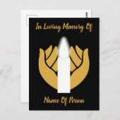 愛する一回命日を覚えている ポストカード (正面/裏面)