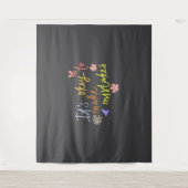 愛する両親のための心温まる子どもの引用文デザイン タペストリー (正面)