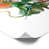 愛する二人のかわいいネズミオンバルコニーポスター ポスター (角)