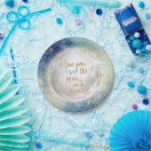 愛する二人の月と後 ペーパープレート (パーティー)