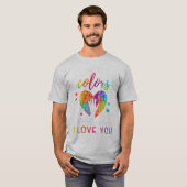 愛する人々にサポートを提供し、アワリーンを広める Tシャツ (正面フル)