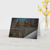 愛する人々へのクリスマスカード "Dearly Beloved" カード (黄色い花)