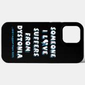 愛する人がジストニア Case-Mate iPhoneケース (裏面 (横))