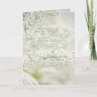 愛する人が大切な記憶になったとき カード