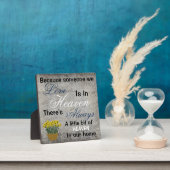 愛する人が天国にいるからこそ プレート フォトプラーク (インサイチュ)