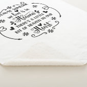 愛する人が天国にいるので、 シェルパブランケット (3/4)