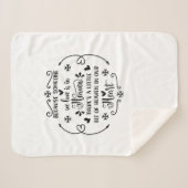 愛する人が天国にいるので、 シェルパブランケット (正面(横))